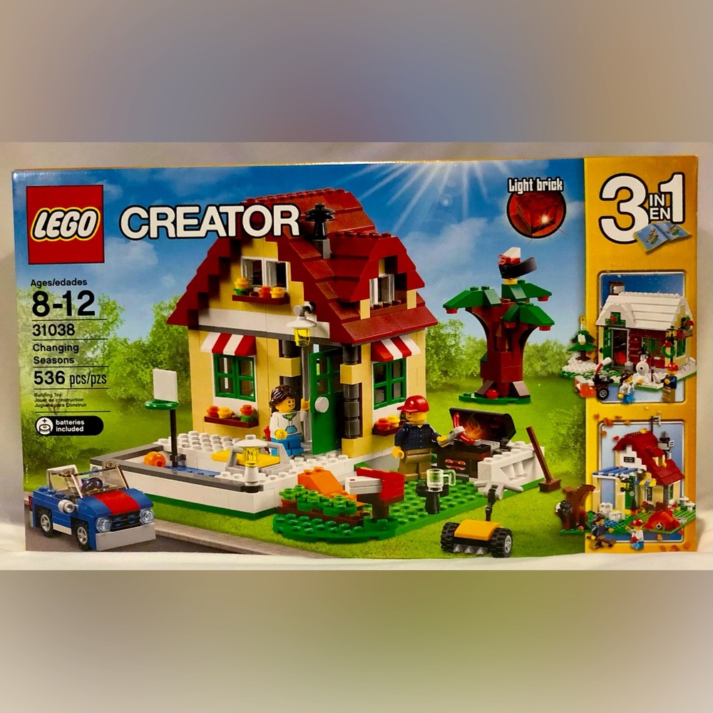 LEGO® 31038 3-in-1 Creator Changing Seasons set. Retired and sealed!